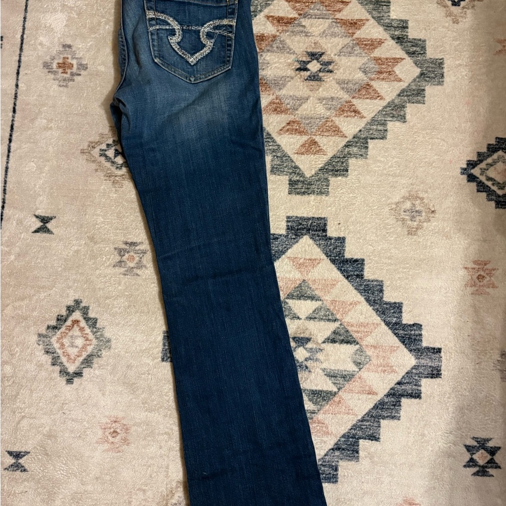 Big Star Dark Blue Straight Leg Jeans